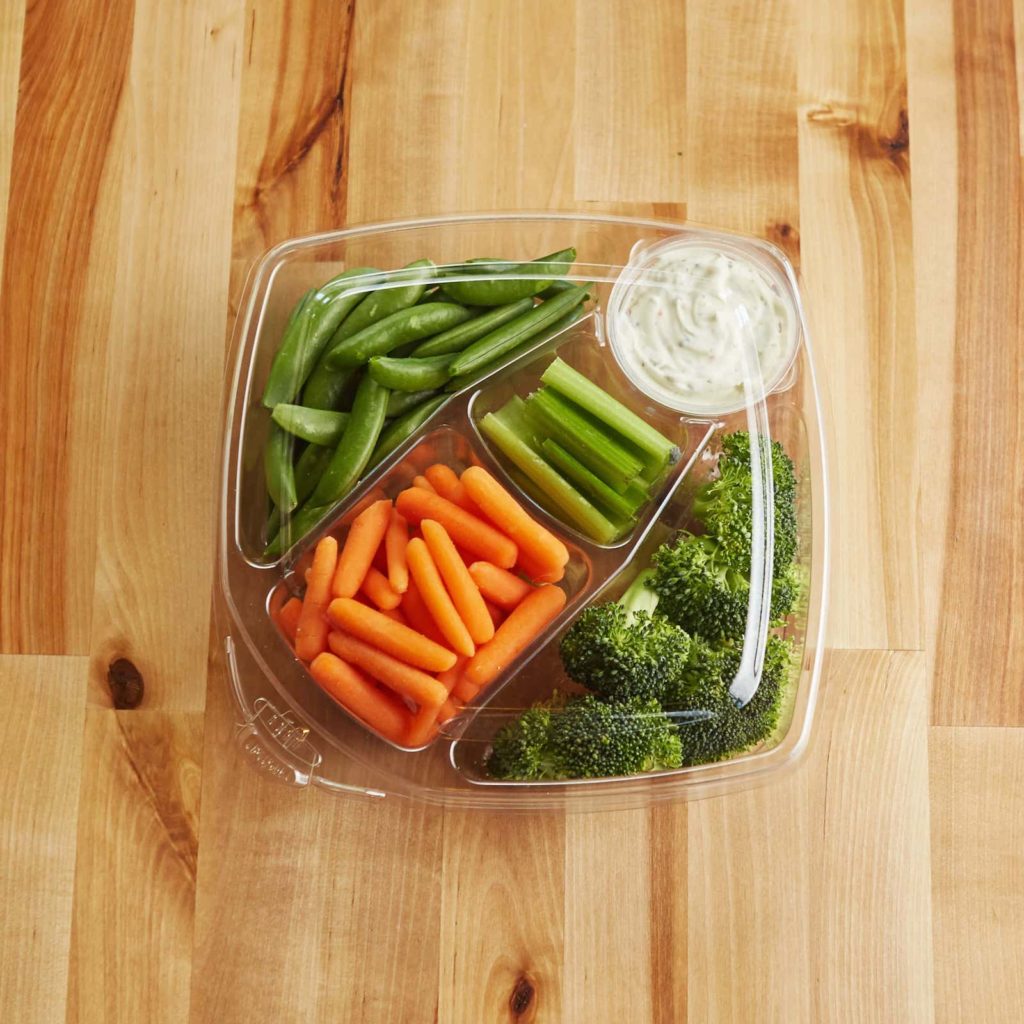 multi compartment food storage container