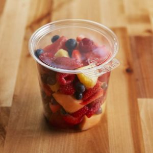 28oz produce cup with fruit