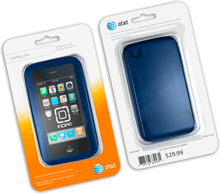 AT&T Phone packaging, custom sustainable solution