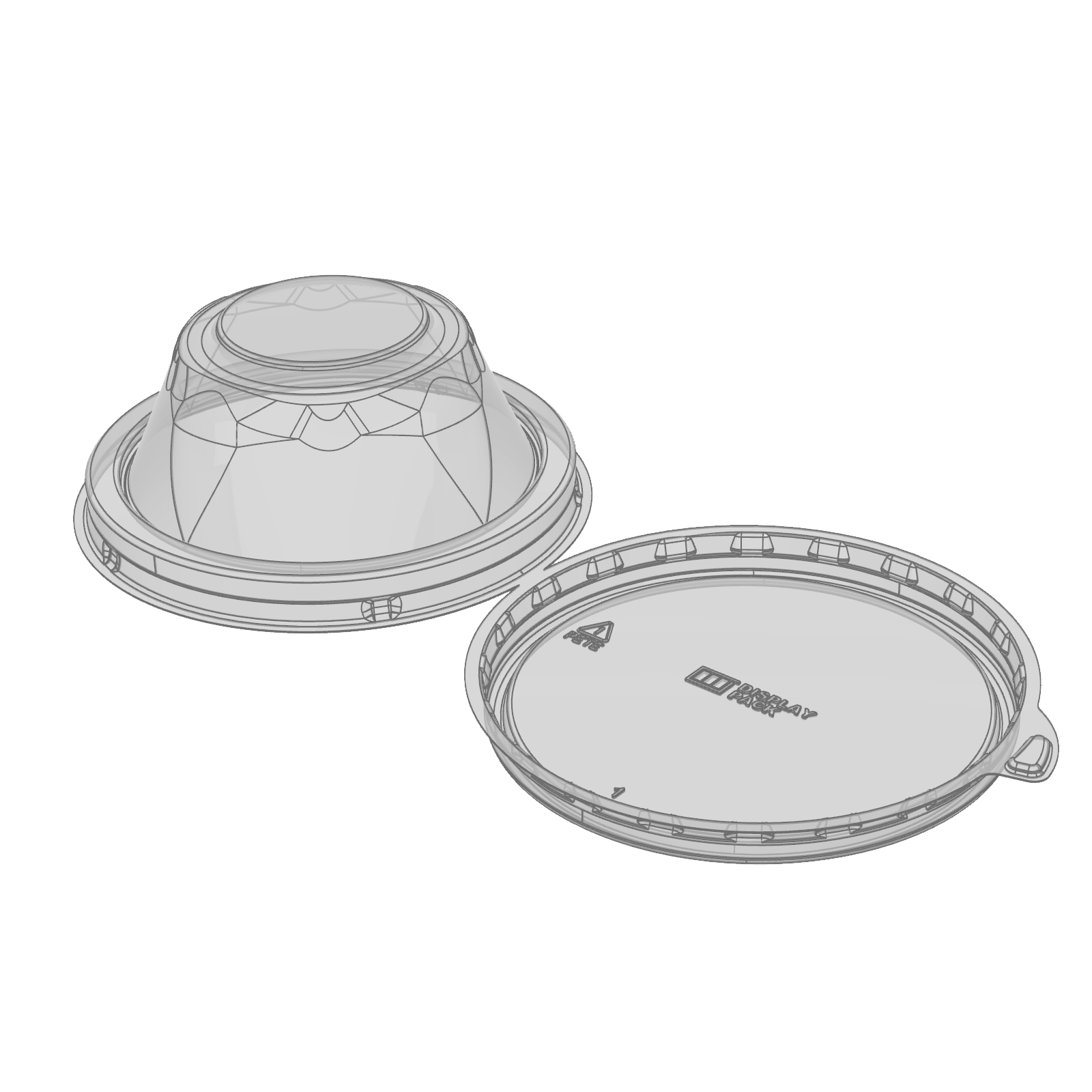 Plastic Food Packaging Display Pack