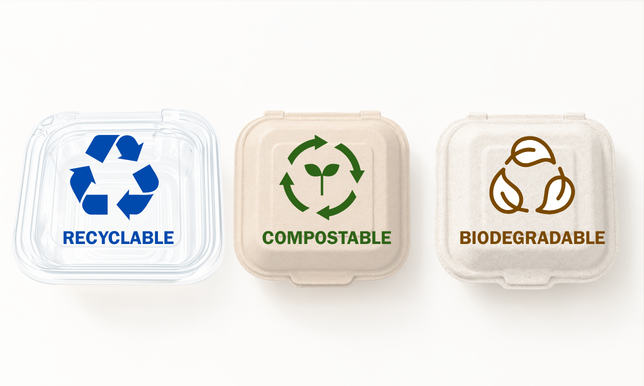 Recyclable, Compostable, and Biodegradable Packaging: Understanding the Difference